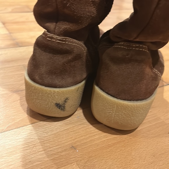 Woodbridge Vintage brown suede leather winter boots Womens 7 - Picture 8 of 15